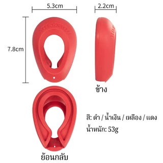 CTUHAO ที่ครอบหูย้อมผม ที่ครอบหูกันน้ำ อุปกรณ์ทำผม DIY ที่ครอบหูดัดผม วัสดุซิลิโคนกันน้ำ