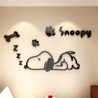 🍀อะคริลิ🍀สติกเกอร์ติดผนังสติกเกอร์ตกแต่งบ้านการ์ตูน  ข้างเตี…