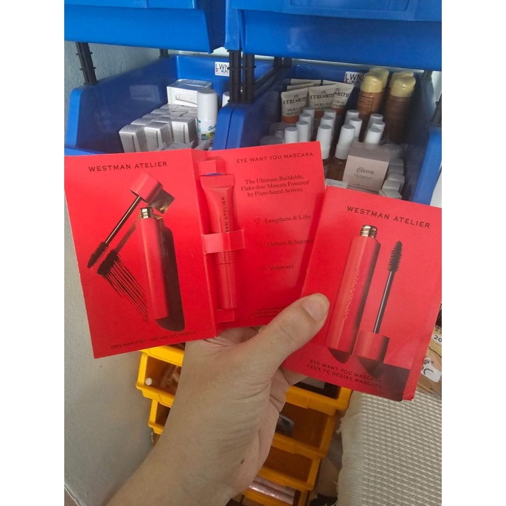 Westman Atelier Eye Want You Mascara  Clean สี Black tester size