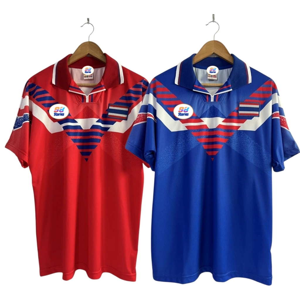 เสื้อบอลย้อนยุค ทีมชาติไทย 1999 ซีเกมส์ บรูไน
