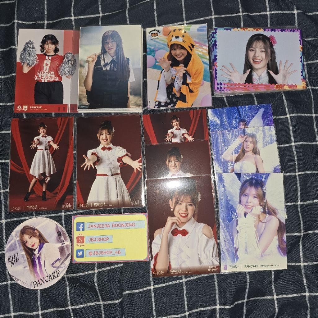 สินค้า Pancake แพนเค้ก BNK48 รุ่น3 - ใบเศษ COMP Photoset รูปปก รูปสุ่ม