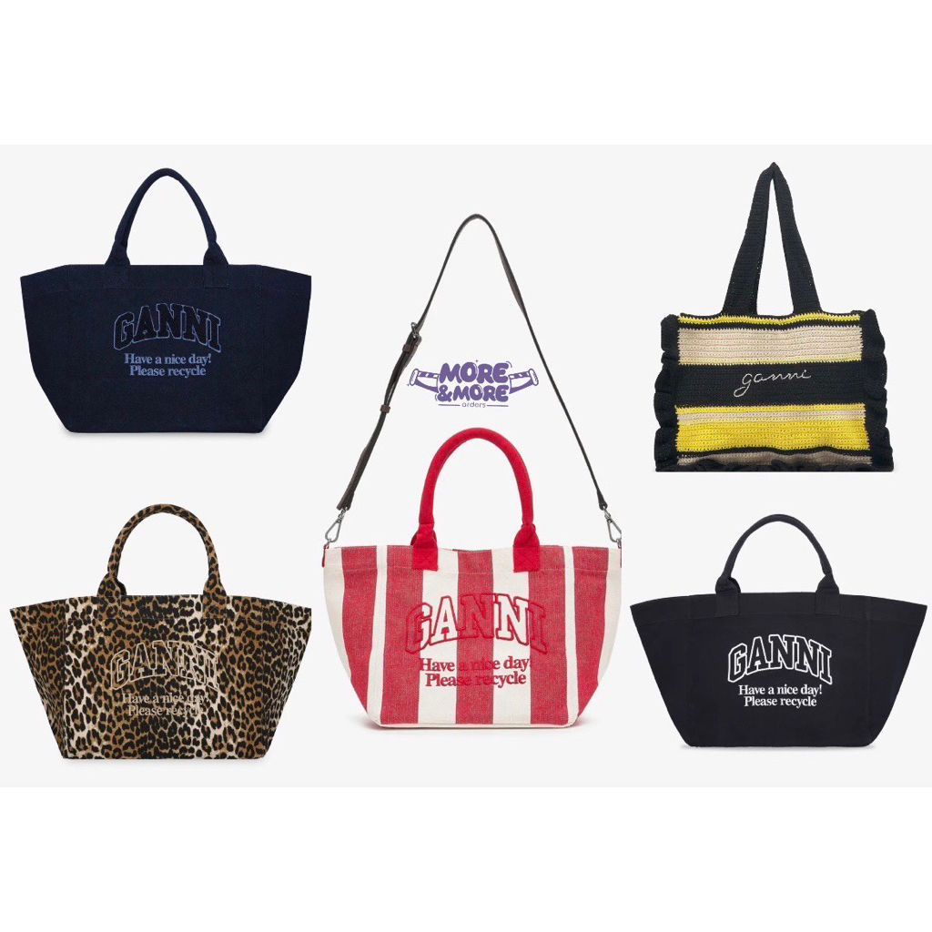 [ Pre-more&more🇰🇷] - GANNI Easy Shopper Bag
