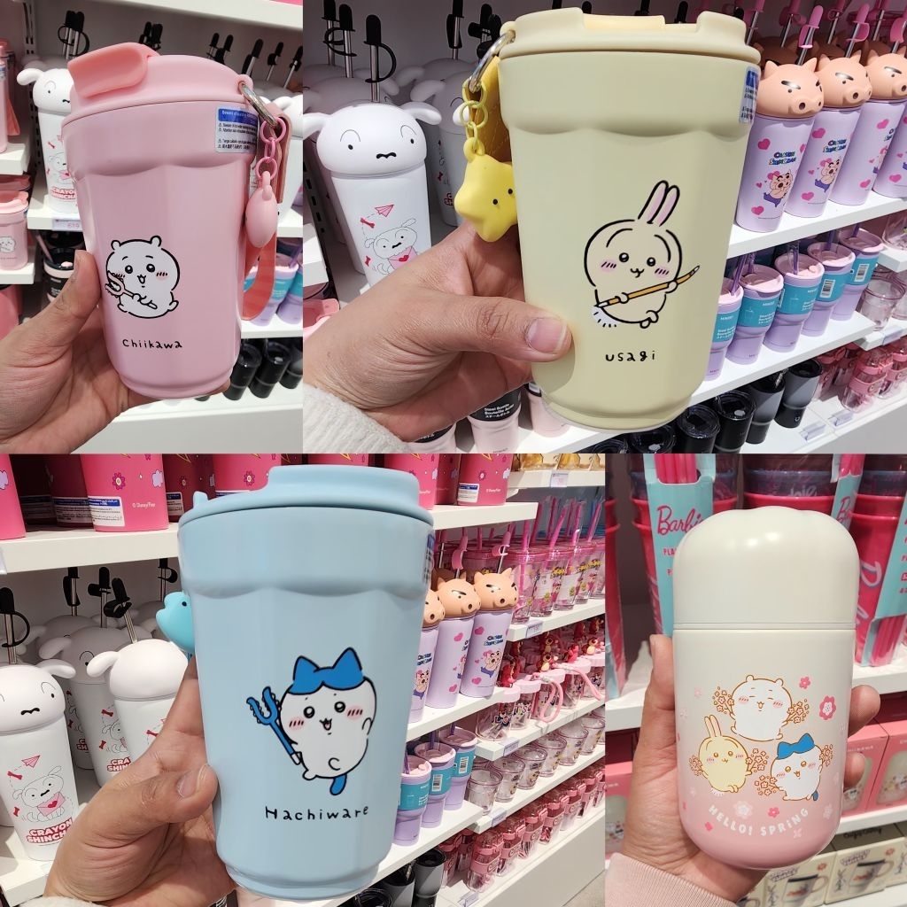 Miniso แก้วสแตนเลสจิคาวะคอแลคชั่น ความจุ360ml ลิขสิทธิ์แท้ ราคา ถูกที่สุด ดีลบีเคเค