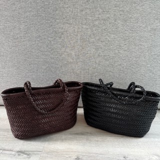 [พร้อมส่ง] WEAR.SOUL #B107-Woven leather tote bag