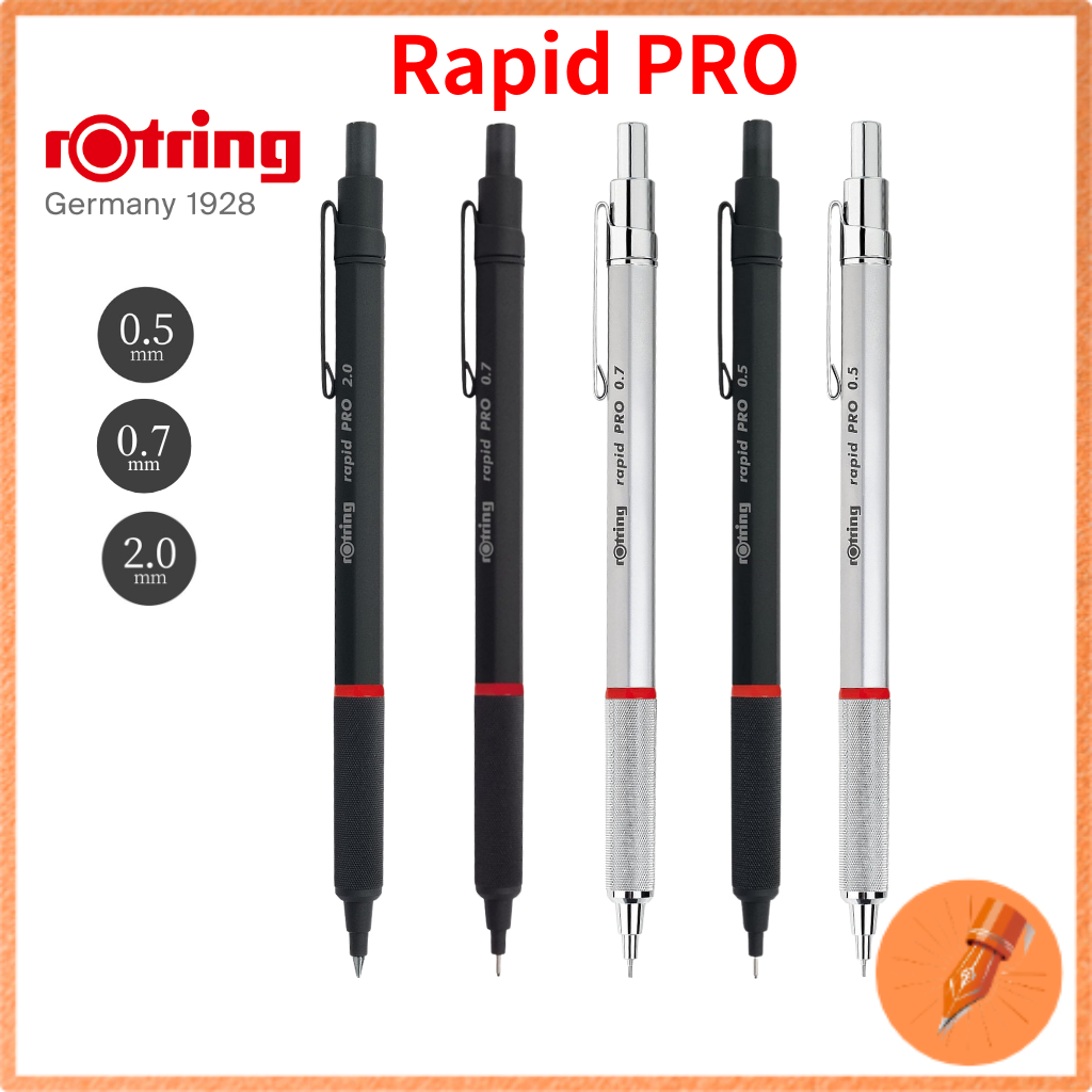 Rotring Rapid Pro Mechanical Pencil Series