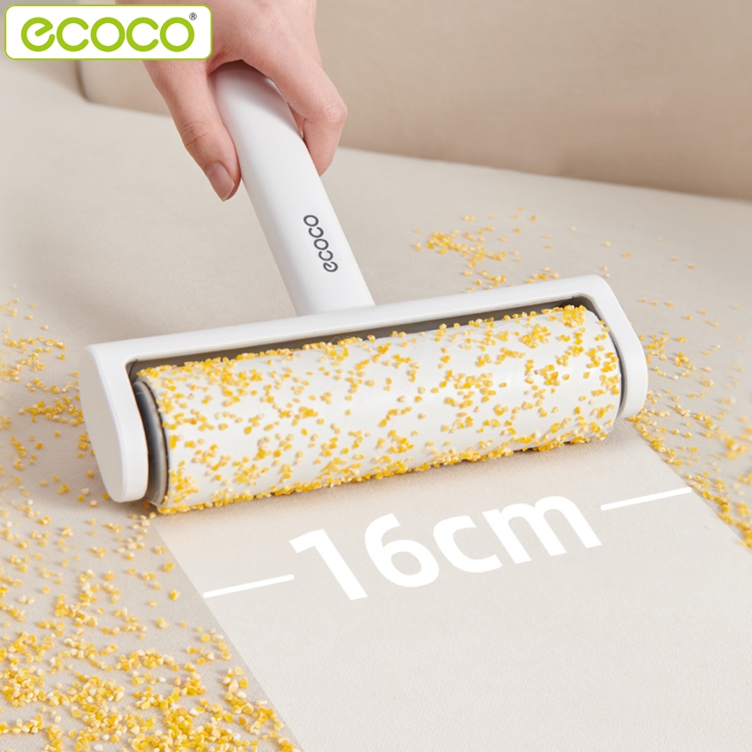 Ecoco แปรงทำความสะอาด และกำจัดขนสัตว์ แปรงเก็บขนตามเฟอนิเจอร์และเสื้อผ้า ลูกกลิ้งกระดาษกาว มี 2 สีให้เลือก