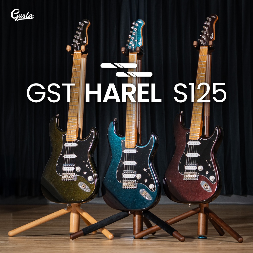 Gusta Harel S125 กีตาร์ไฟฟ้า Electric Guitar รับประกันศูนย์ Music Arms
