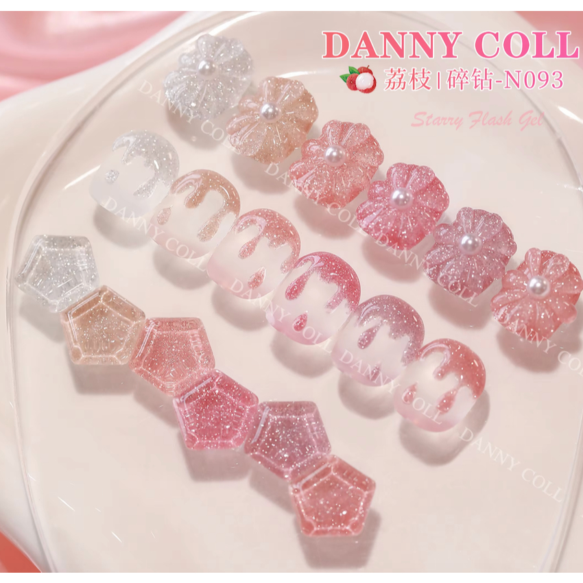สีเจลแฟลช Danny coll รุ่น N093 ยกเซต 8 สี สีแฟลช สีเจลกลิตเตอร์ แถมชาร์ตสี ราคา ถูกที่สุด ดีลบีเคเค แกลเลอรีภาพที่ 6