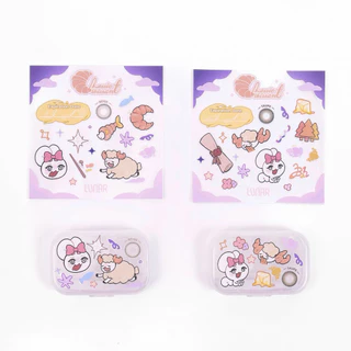 LUNAR - Anti-Bac Contact Lens Cases ตลับคอนแทคเลนส์ พร้อมอุปกรณ์ เซ็ตตลับคอนแทคเลนส์