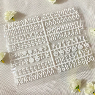 ส่งจากไทย Letter board กระดานปักอักษรขนาด 20*20ซม.หรือ8นิ้ว