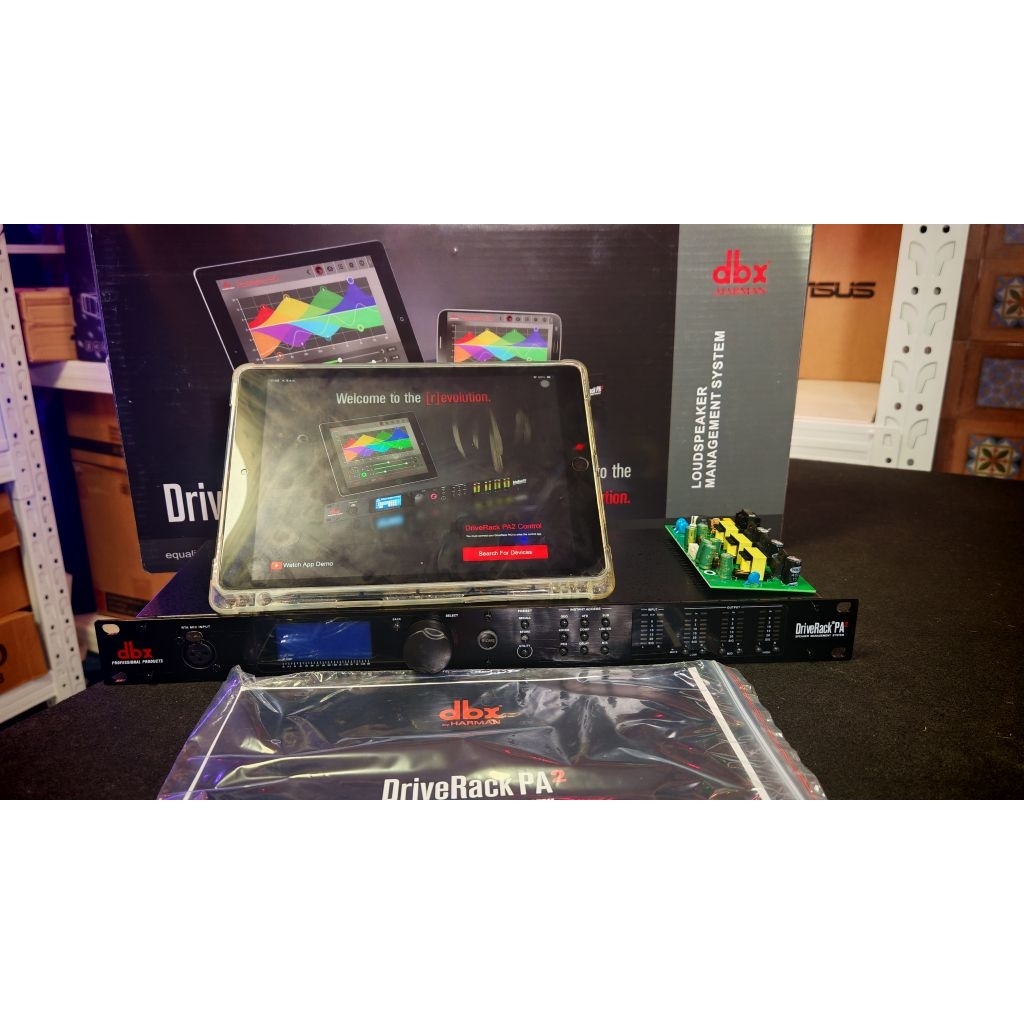 DBX DriveRack PA2ครอสดิจิตอล​ ตัวท็อป