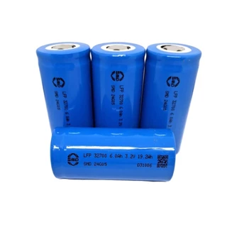 แบตเตอรี่ ลิเธียมฟอสเฟส LiFePo4 32700 3.2V 6000mAh ความจุแท้