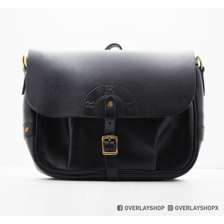 RRL & CO Leather Messenger Bag