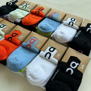 3คู่ พร้อมส่ง ในไทย ถุงเท้า On Cloud แฟชั่น Run on Cloud ถุง…