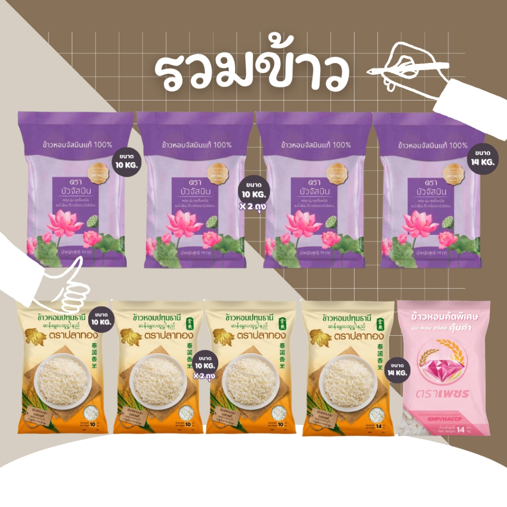 ข้าวขายดี!!! ราคาถูก ประหยัด