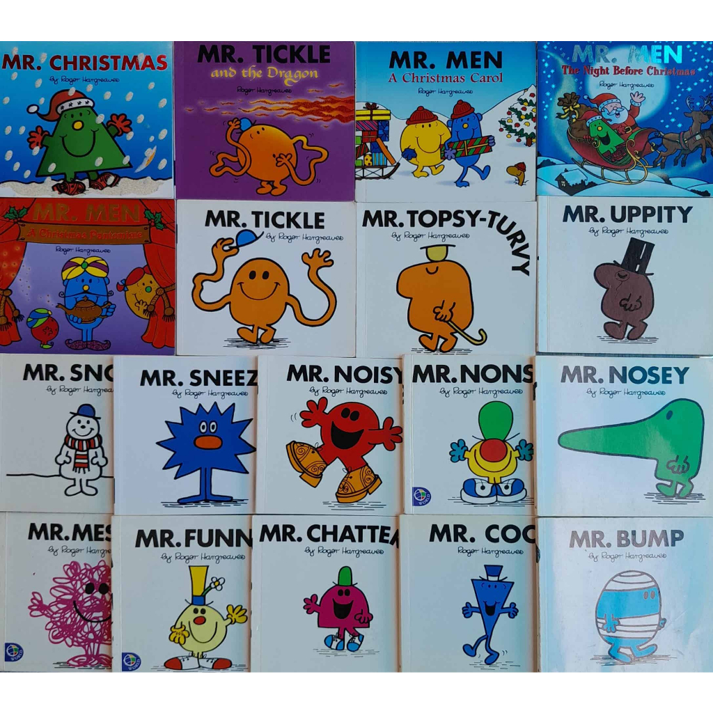 E42 Roger Hargreaves - Mr Men หนังสือมือสอง ปกอ่อน นิทาน