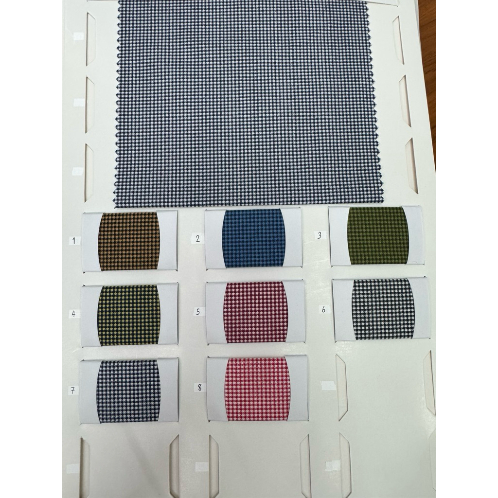 ผ้าคอตตอนพิมพ์ลายสก๊อตจิ๋วผ้าเมตรCS000256Cotton100%พิมพ์ลาย - รูปที่ 3