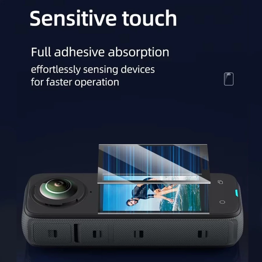 Telesin Insta360 X5 X4 Tempered film kit กระจกกันรอย thumbnail 6