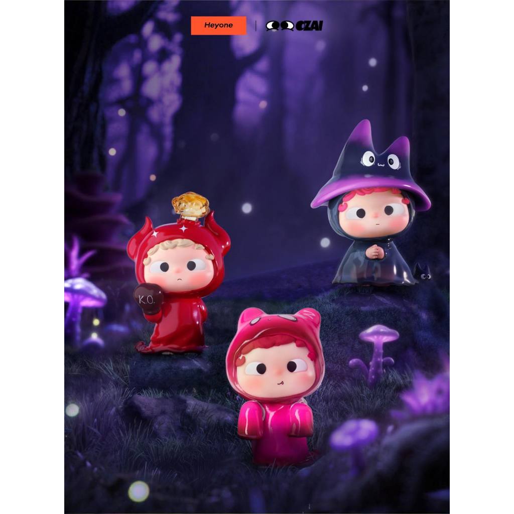 (พร้อมส่ง)Ozai The Hooded Adventures Mini Bean blindbox