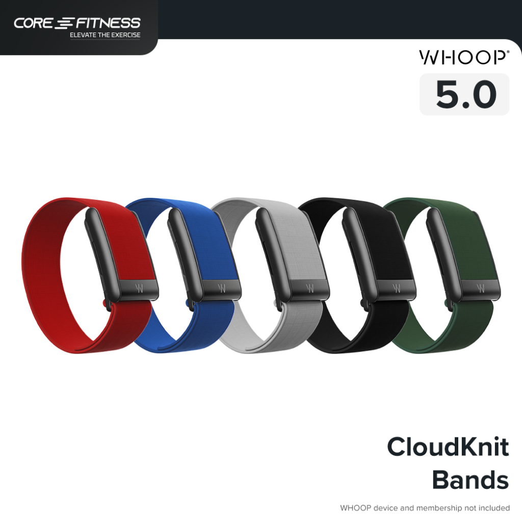 WHOOP 5.0 CoreKnit Bands สายสำรองน้ำหนักเบา สำหรับ WHOOP One, WHOOP Peak