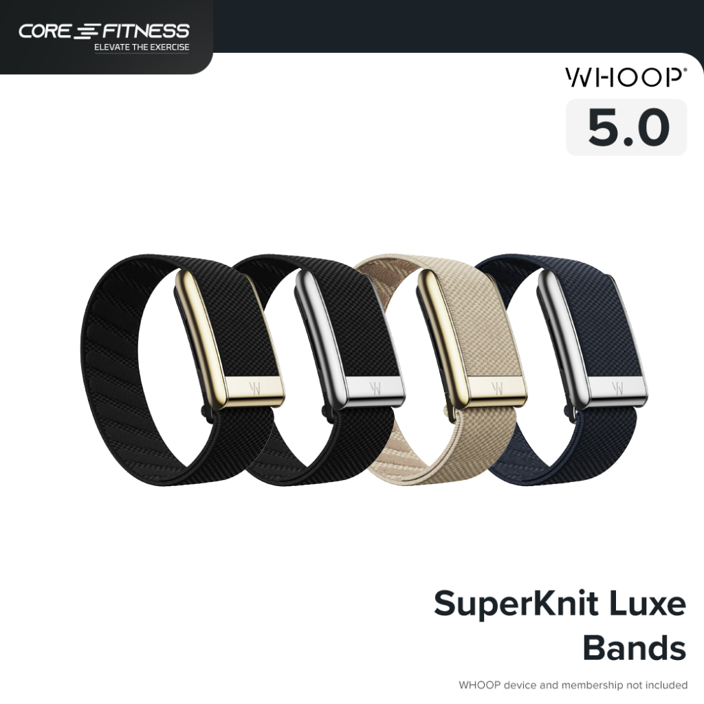 WHOOP 5.0 SuperKnit Luxe Band สายสำรองพรีเมี่ยม สำหรับ WHOOP One, WHOOP Peak