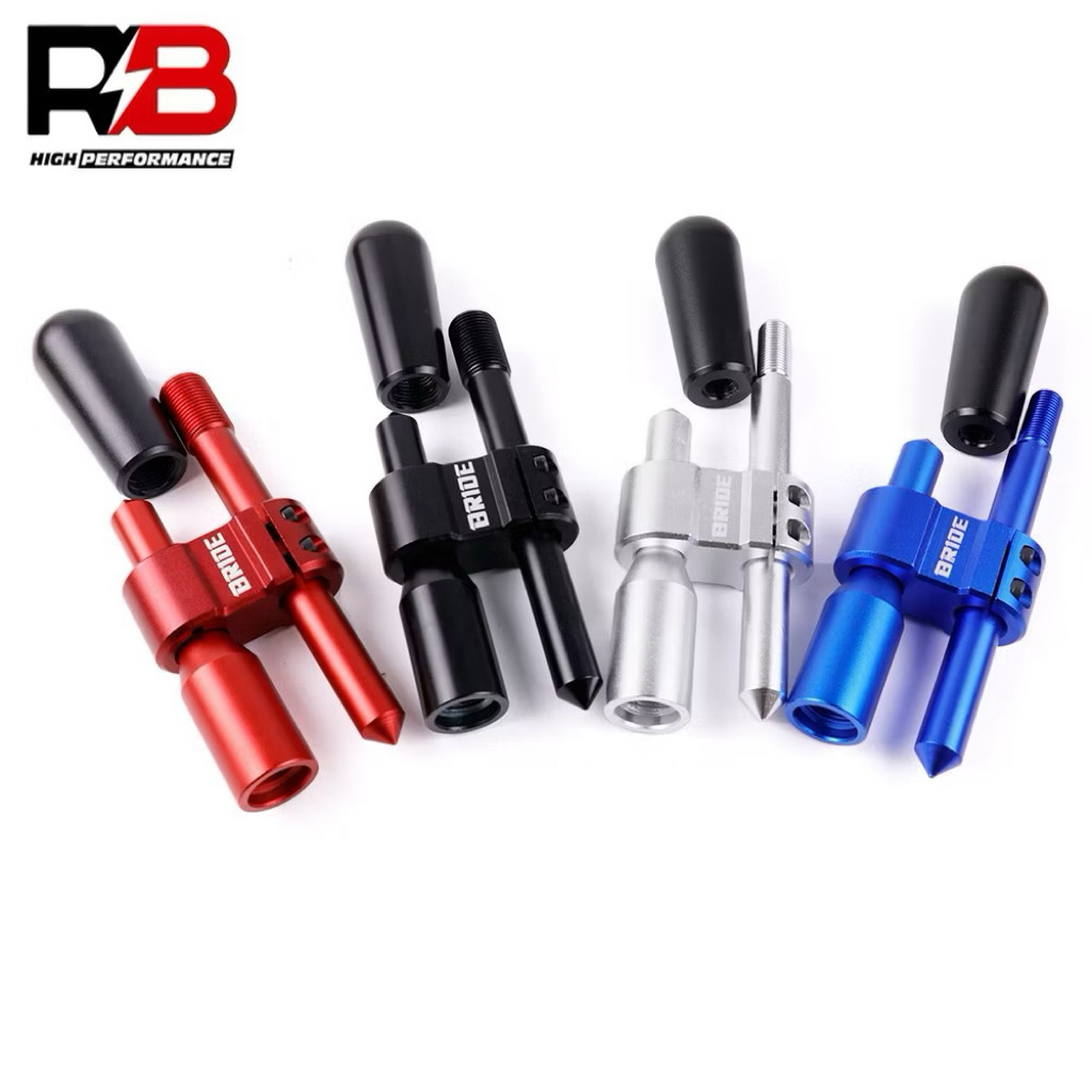 ด้ามเกียร์  ด้ามต่อหัวเกียร์ พร้อมหัวเกียร์  เกียร์ธรรมดาใส่ได้หมด ที่หัวเกียร์เป็นเกลียวหมุน