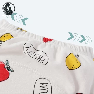 【จัดส่งจากกรุงเทพฯ】กางเกงเลิกเพิสซักได้ซักใส่ซ้ำได้ baby training pants กางเกงผ้าอ้อม 7-17KG กางเกงเลิกแพมเพิส