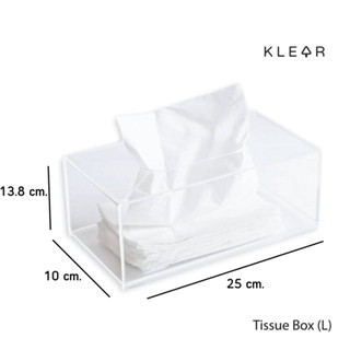 KlearObject Tissue Box-L กล่องอะคริลิคใส่กระดาษทิชชู่ ขนาด 1…