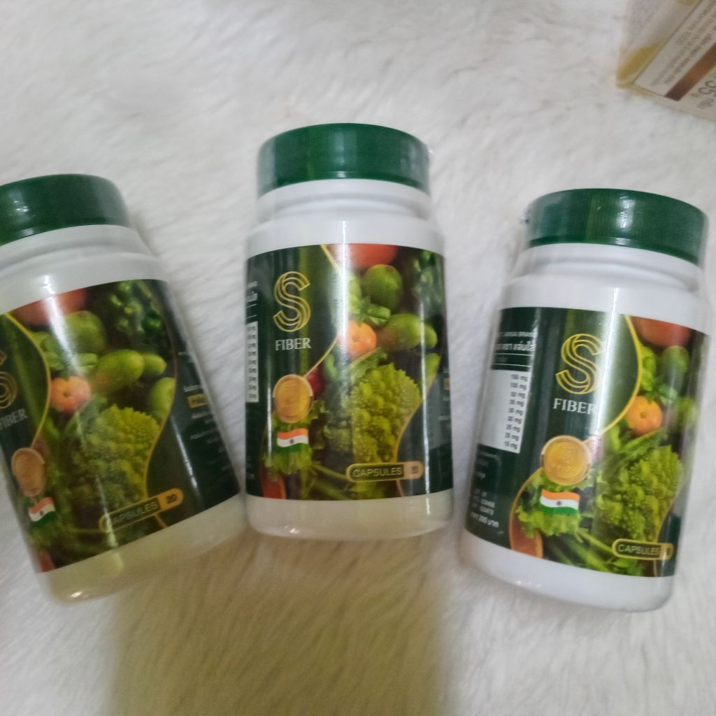 3 ขวด เอส ไฟโต ไฟเบอร์ แจ่มใส ใยอาหารสูง S phyto s fiber jamsai brand 20 pcs