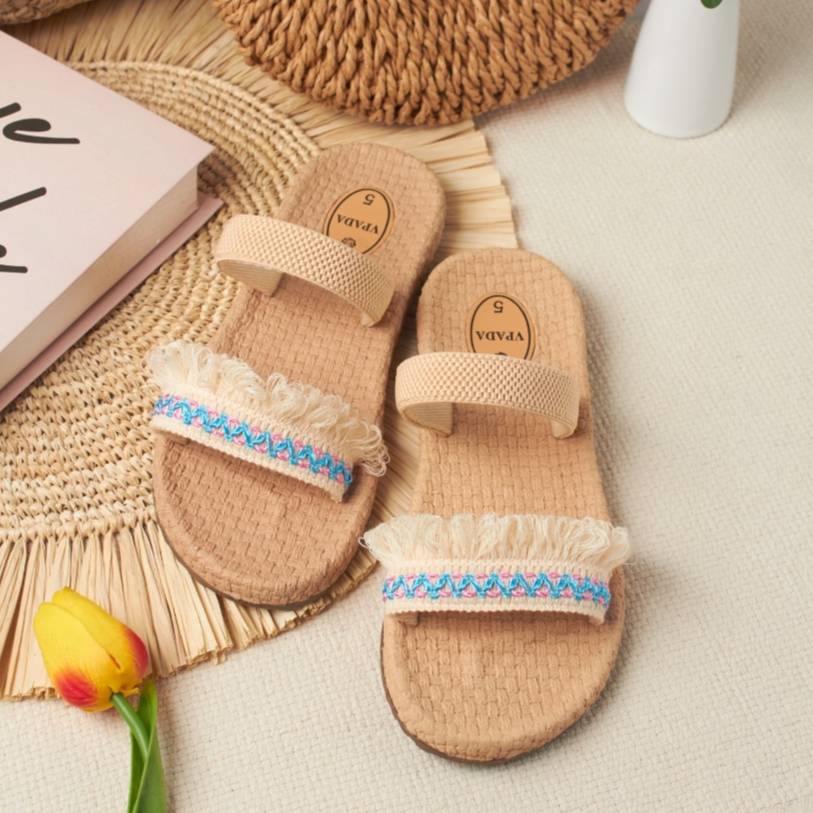 Vpada_sandals_VP-F70 Fashion Collection รองเท้าแตะชายหาดแบน รองเท้าแตะแฟชั่น