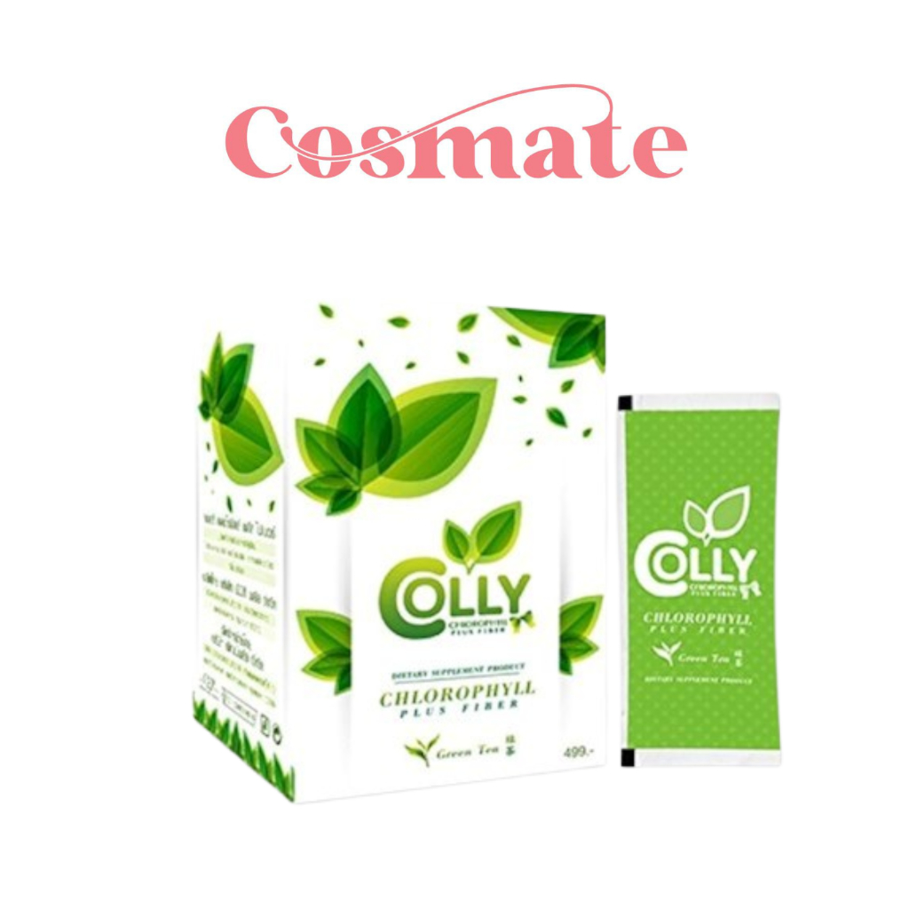 Colly Chlorophyll Plus Fiber คอลลี่ คลอโรฟิลล์ พลัส 15ซอง