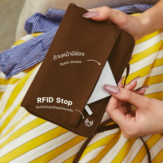 Tooktrip Store กระเป๋า Passport รุ่น Ember มีซิปรอบใบ เน้นคว…
