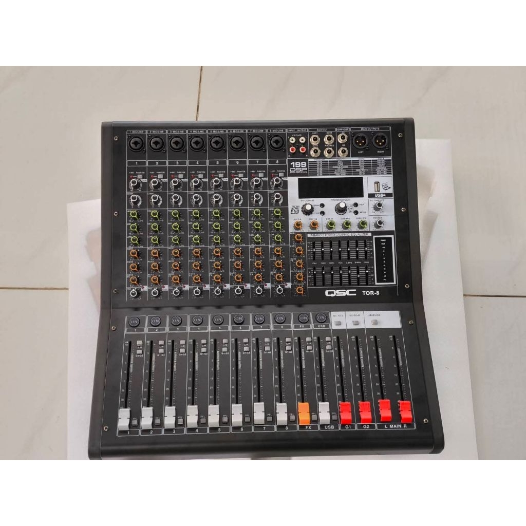 Power Mixer 4 channel คอร์สในตัว 1,000 วัตต์เต็ม