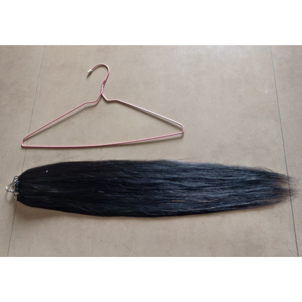 ผมแท้ช่อขนนก 200ช่อ 30นิ้ววัดจริง60เซน