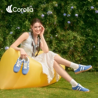 【รองเท้าคู่รัก】Corolla Ace Shoes รองเท้าผ้าใบลำลองส้นแบน สำหรับผู้ชาย และผู้หญิง ระบายอากาศดี ทนทาน ยืดหยุ่น