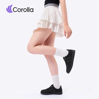 【รองเท้าทำงาน】Corolla Work Shoes รองเท้าผ้าใบลำลองสีดำล้วน สีสุภาพ สำหรับผู้หญิง ดูดซับแรงกระแทก ต้านเชื้อแบคทีเรีย