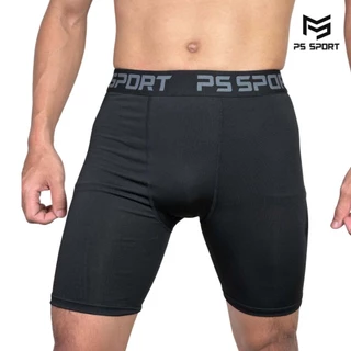 กางเกงรัดกล้ามเนื้อ ขาสั้น PS SPORT กางเกงรัดสั้น ออกกำลังกาย กางเกงรัด กีฬาฟุตบอล บาส วิ่ง ว่ายนํ้า