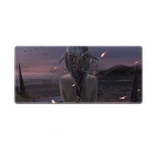 Mouse pad แผ่นรองเมาส์ ขนาดใหญ่ 80x30x3 ซม. ลายการ์ตูน สำหรับเกมเมอร์ วัสดุคุณภาพสูง