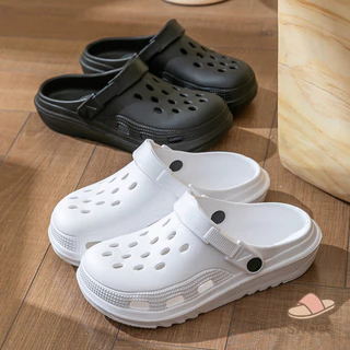 รองเท้าแตะหัวโต รองเท้าแตะลำลอง วัสดุEVA น้ำหนักเบา ระบายอากาศ พื้นนิ่ม กันลื่น BB006