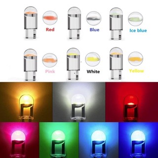 หลอดไฟหรี่ ขั้วT10 หลอดไฟติดป้ายทะเบียนรถยนต์ T10 โปร่งใส W5…