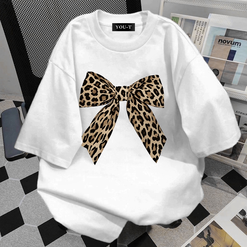 Momotee📦COD พร้อมส่ง เสื้อคอกลม เสื้อวินเทจ ผู้หญิง สไตล์เกาหลี ผ้าฝ้ายแท้100% เนื้อผ้าคุณภาพสูง 