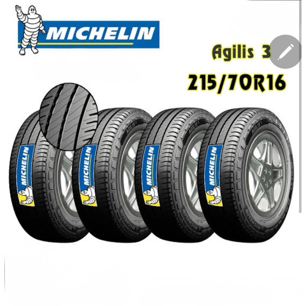 215 70 r16 Michelin agilis 3 ปี25