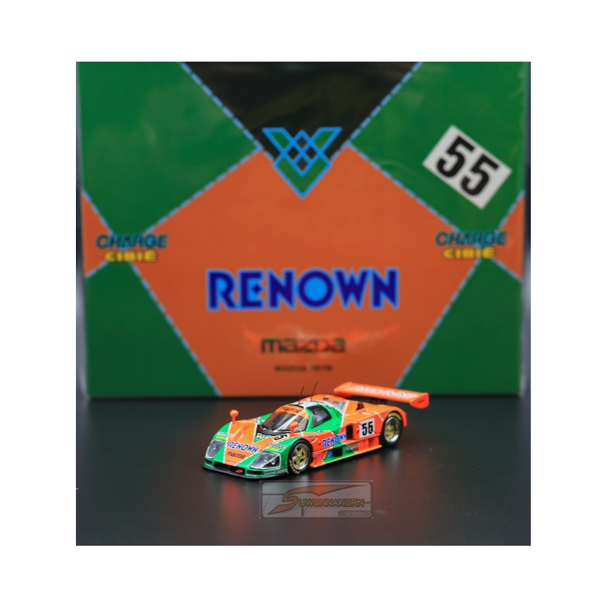 MOTORHELIX  1/64 MAZDA 787B WINNER 24HEURES DU MANS 1991