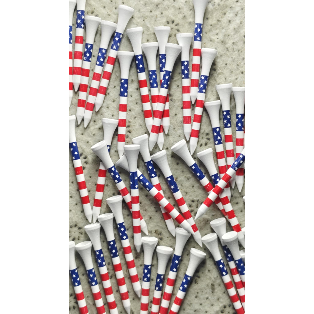 Tee 70mm. / 83mm. Tee 70mm. / 83mm. ทีไม้ตั้งลูกกอล์ฟขนาด70 มม./83 มม.ที่วางลูกกอล์ฟไม้ อุปกรณ์กอล์ฟ