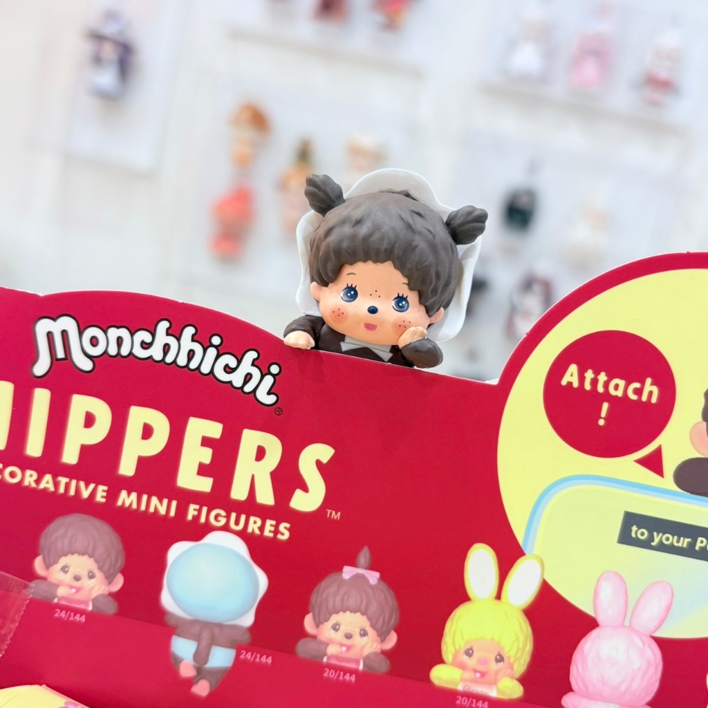 [จุ่ม/พร้อมส่งในไทย]🦋Monchhichi Hipper ตัวเกาะ