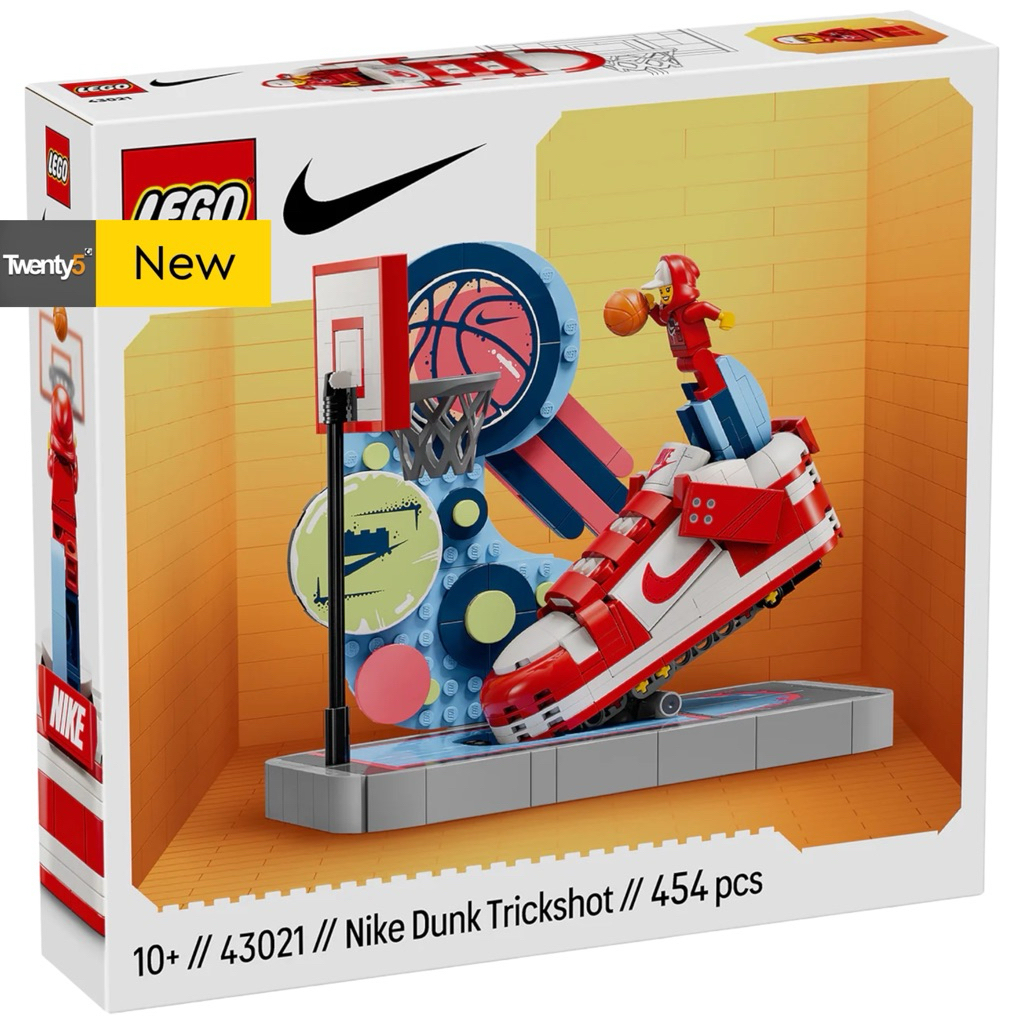 (พร้อมส่ง) Lego Nike 43021 Nike Dunk Trickshot