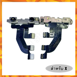 กล้องหน้า งานแท้แกะ สำหรับ x,XS,Xsm,XR,11,12/12pro,12promax,13,13p,13promax พรอมไมค์ รับประกัน30วันเต็ม