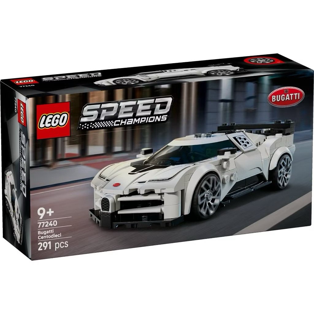 Lego Speed champion 77240 Bugatti Centodieci Hyper Sports Car by Bricks_Kp
