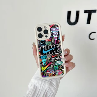 แนวโน้มยี่ห้อกราฟิติตัวอักษรภาษาอังกฤษเคสสำหรับ OPPO A17 A57 A3s A18 A53 A16 A58 A7 A17K A5 A38 A54 A12 A77 A15 A9 A5s A