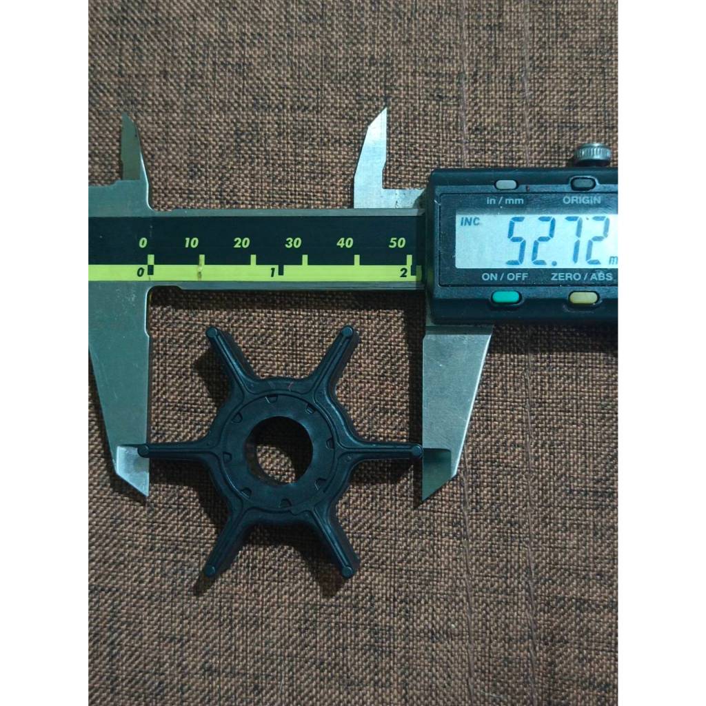 ยางปั้มน้ำ ใช้กับเครื่องยนต์เรือ YAMAHA  9.9-15,F9.9-F20 / Parsun รุ่น T15BM / HONDEX รุ่น 9.9-15 / 63V-44352-01 แท้100% - รูปที่ 2